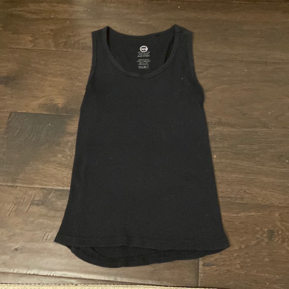 Black Stretchy Tank Top | Amazon